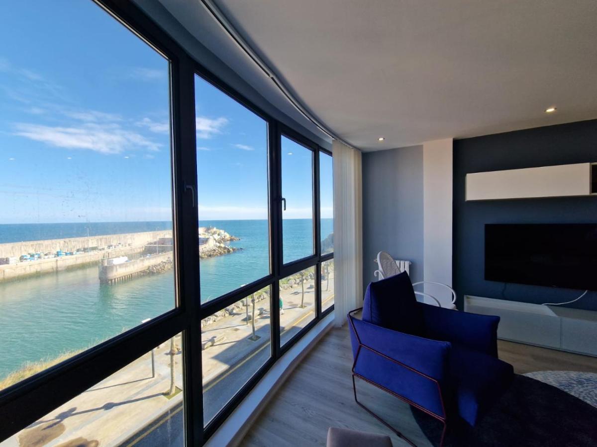 Piso con maravillosas vistas al mar Llanes Exterior foto