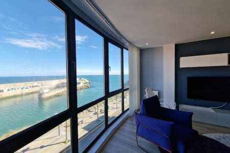 Piso con maravillosas vistas al mar Llanes Exterior foto